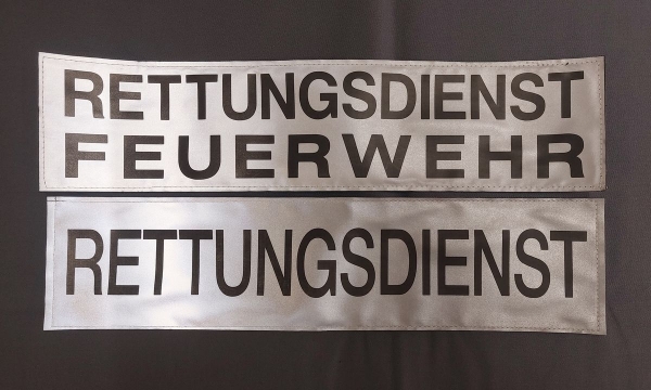 Rückenschild 3M/silber 42x10 cm, Sonderpreisartikel, Rückenschild zum Sonderpreis,