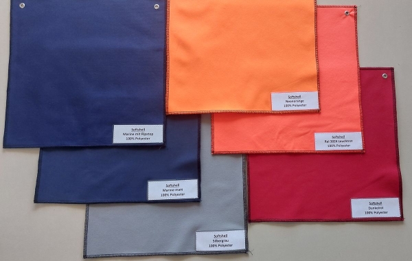 Softshell-Stoff, Restposten, Stoff Meterware, Stoff zum Basteln, Stoff für Näharbeiten, Polyesterstoff,
