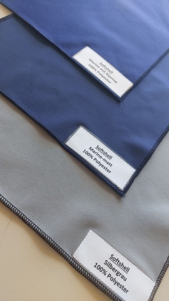 Softshell-Stoff, Restposten, Stoff Meterware, Stoff zum Basteln, Stoff für Näharbeiten, Polyesterstoff,