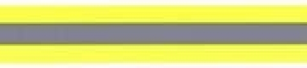 3M Scotchlite gelb-silber-gelb -Laufmeter, Reflexband zum aufnähen, reflektierende Streifen, Band GSG, Streifen gelb-silber-gelb zum annähen,