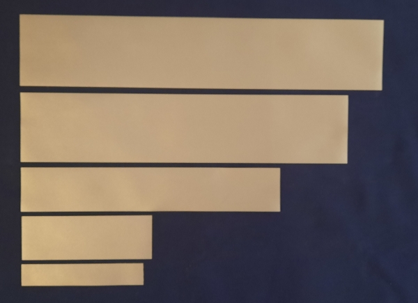 Schild 3M/silber unbedruckt