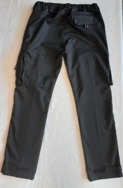 Jeanshose Notice & Call mit Blocktasche, Hose mit Notizblock-Tasche, schwarze Hose mit Blocktasche,