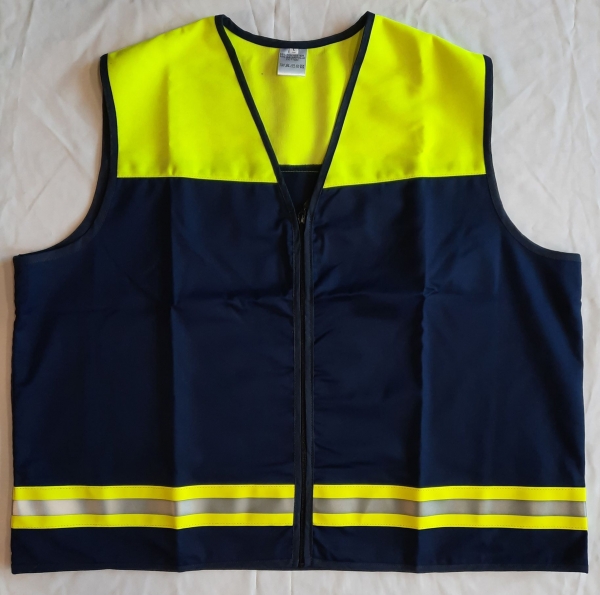 Schulsanitätsdienst-Weste blau/gelb Art. 8889, Aktionsartikel, Weste für Kinder oder Erwachsene