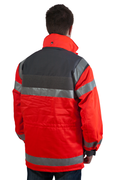Einsatzanorak nach GUV-R 2106 feste Arme Art. 9292/GR