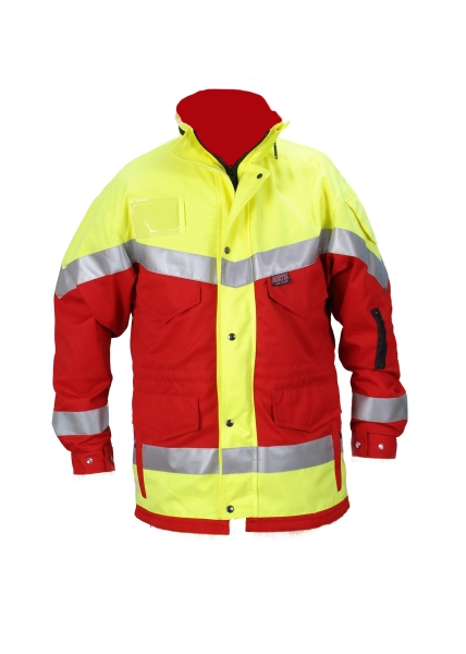 Einsatzjacke "Köln" neongelb/rot Art. 9362