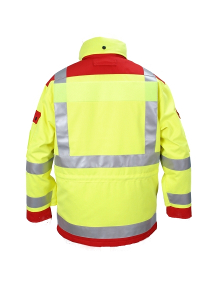 Einsatzjacke "Karlsruhe" neongelb/rot Art. 9372Karlsr
