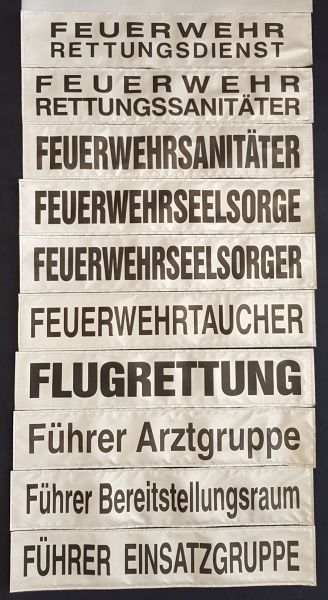 Rückenschild 3M/silber F-L