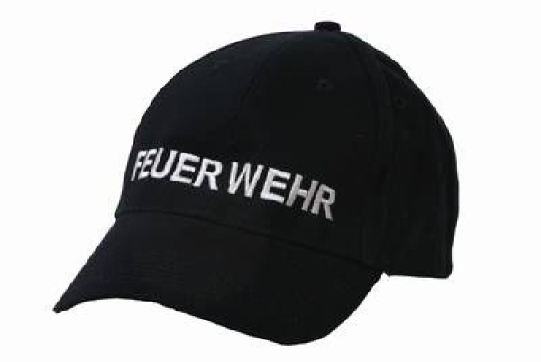 Cap blau mit Bestickung in silber