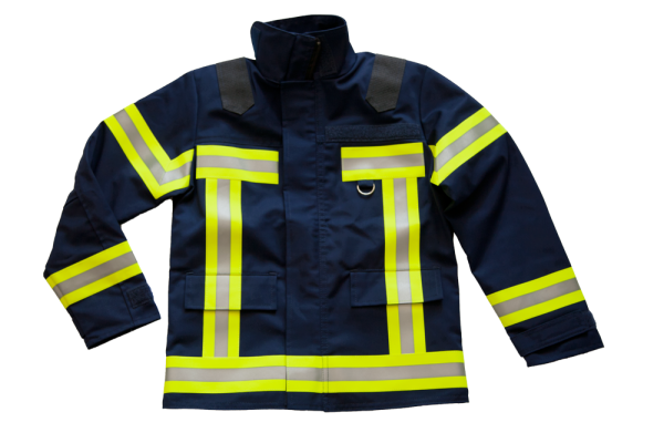 Fire-Kids-Jacke dunkelblau Art. 9475, Feuerwehrjacke für Kids, Jugendfeuerwehr, Feuerwehrnachwuchs,
