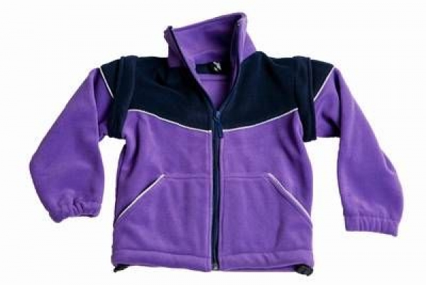 Kinder-Fleecejacke violett/blau Art. 9736/S, Fleece-Jacken für Kinder, Polarfleece, Angebotsartikel,