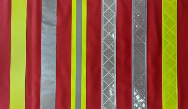 Warnweste dunkelrot Art. 8800, Überwurfweste rot, leichte Kennzeichnungsweste, Weste mit Reflexstreifen,