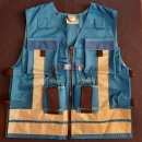 Kennzeichnungsweste AKTIONSPREIS, Funktionsweste mit Taschen, Warnweste, Kennzeichnungsweste für Feuerwehr und Rettungsdienst,