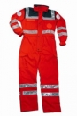 Overall leuchtrot/grau Art. 9205, RK-Overall, DRK-Anzug, Aktionsartikel,