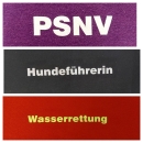 Brust-Flex-Aufschrift "Sondertext 1-zeilig"